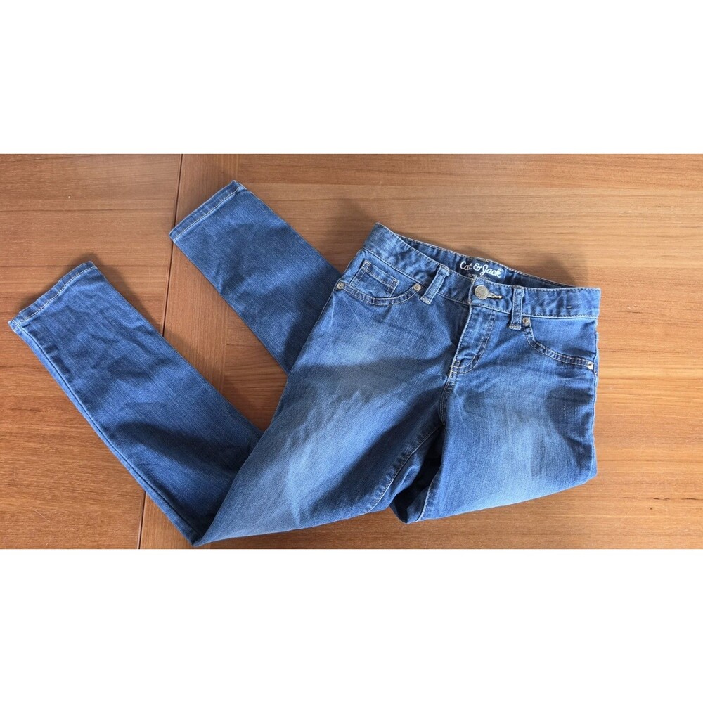Cat & Jack Girl's Super Skinny Jeans Size 10 READ Description